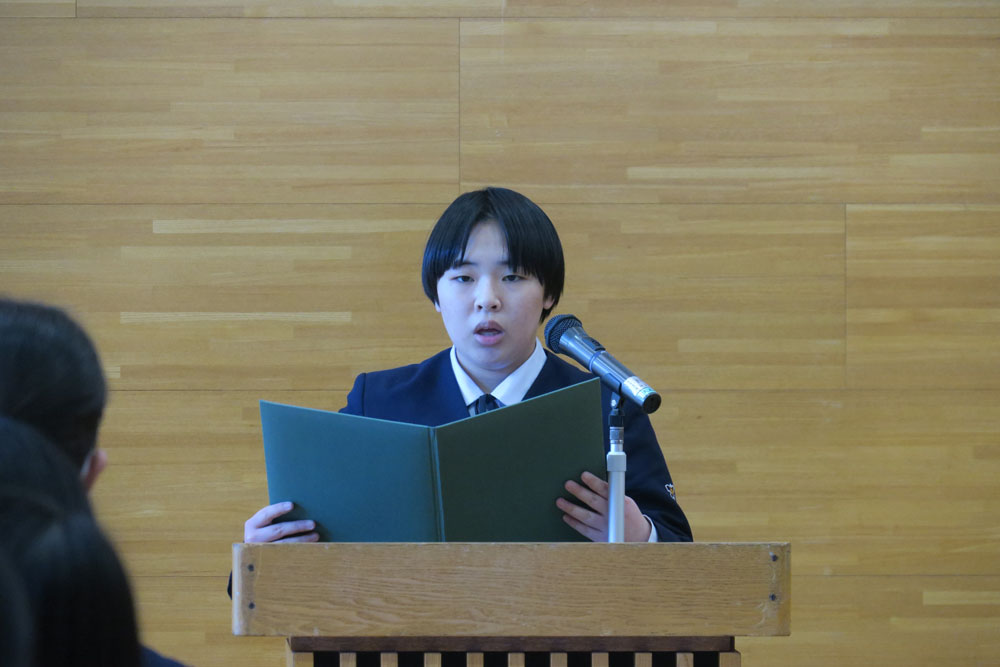 同窓会入会式の様子4