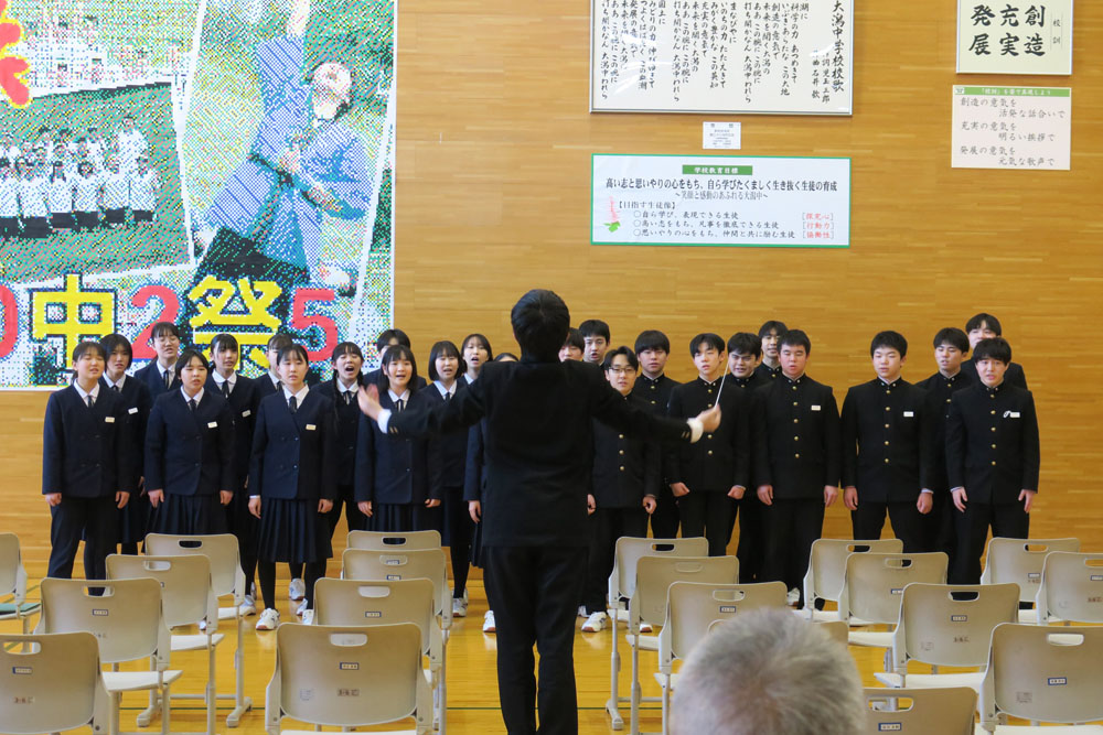 同窓会入会式の様子5