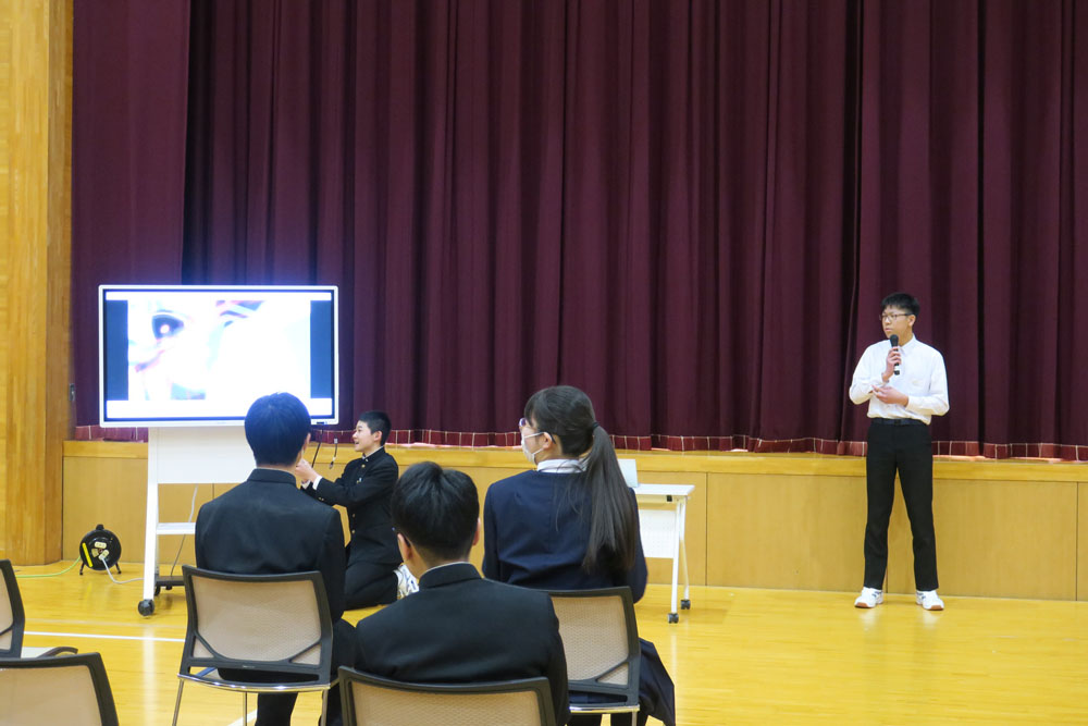 ３年生を励ます会の様子3