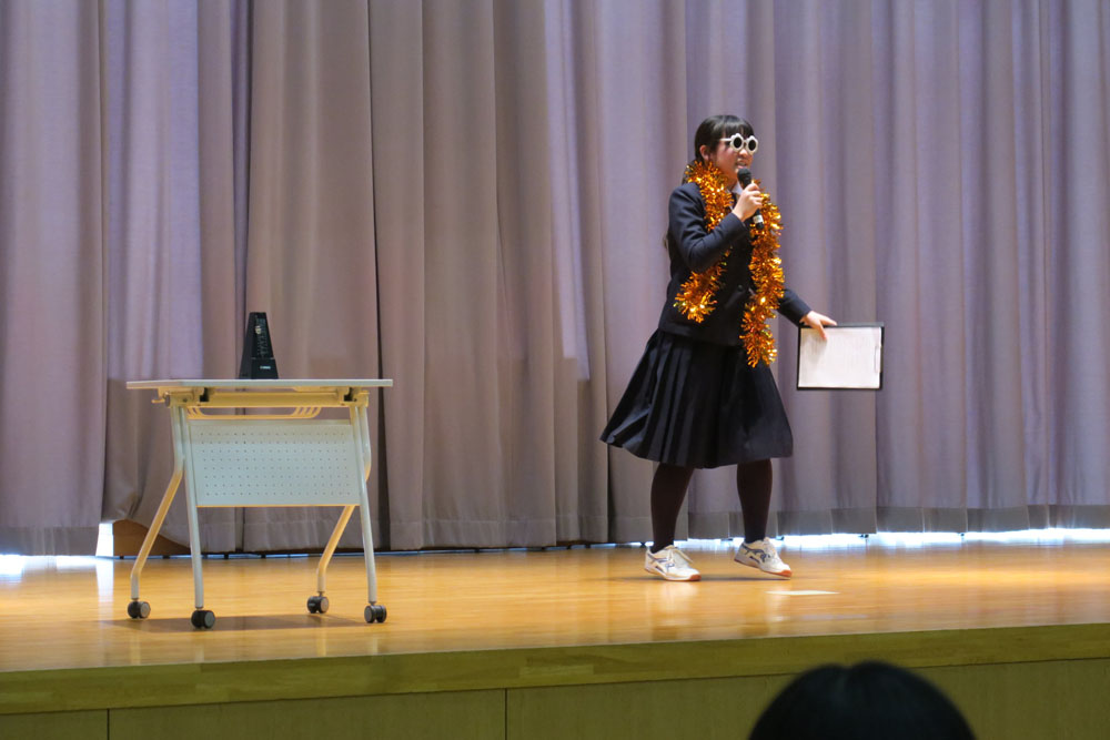 ３年生を励ます会の様子7