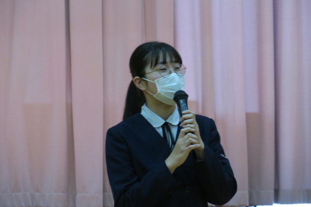 ３年生を励ます会の様子15