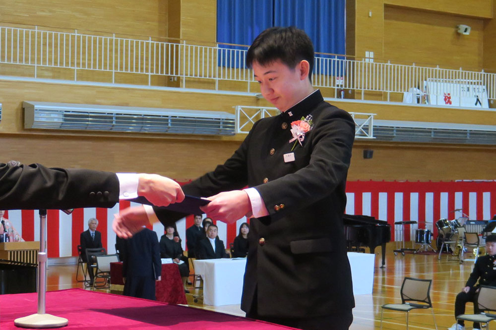 卒業証書授与式の様子8