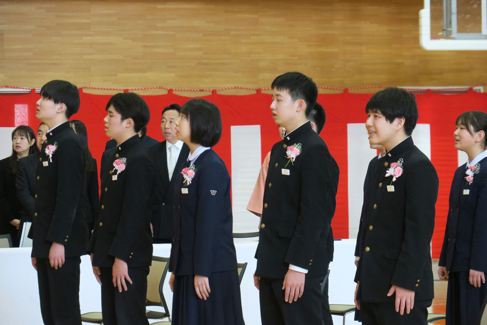 卒業証書授与式の様子5