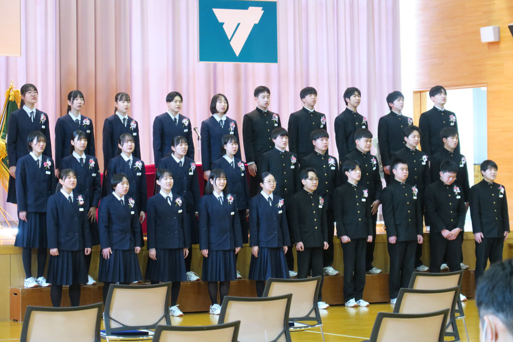 卒業証書授与式の様子19