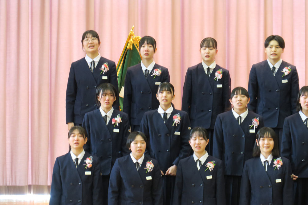 卒業証書授与式の様子22