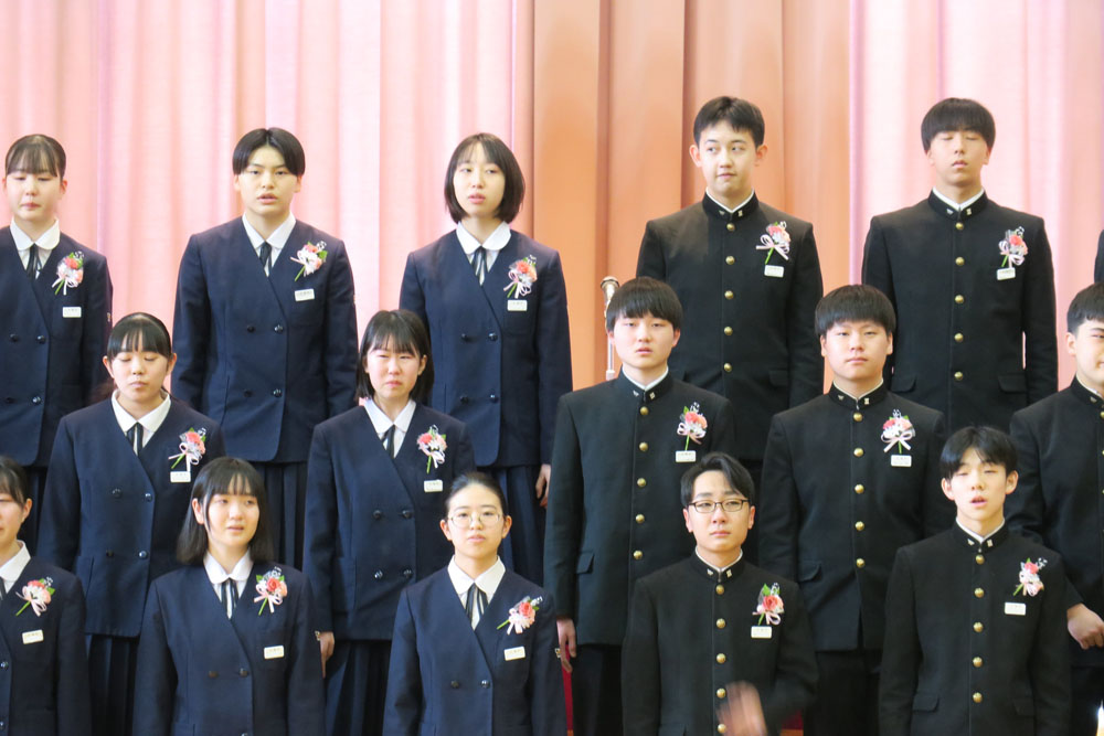 卒業証書授与式の様子23