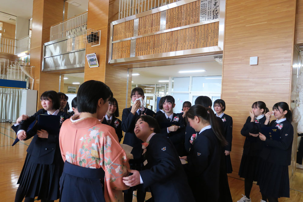 卒業証書授与式の様子36