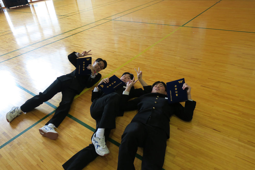 卒業証書授与式の様子33