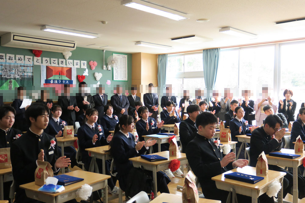 卒業証書授与式の様子44