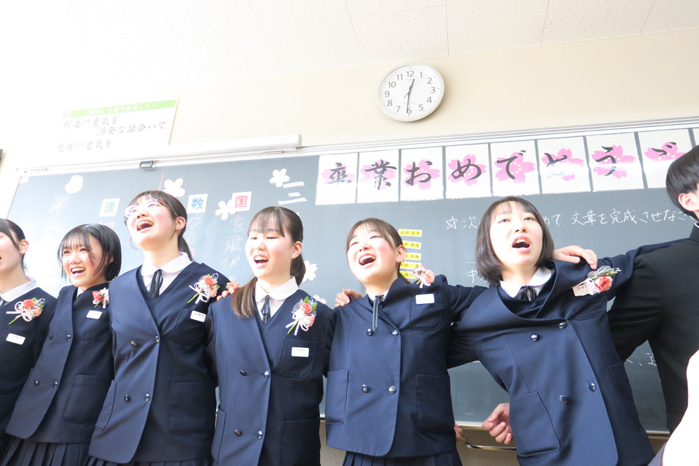 卒業証書授与式の様子50