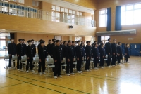 令和７年度　修了式