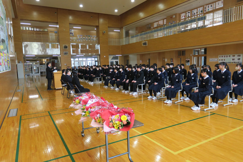 離任式の様子1