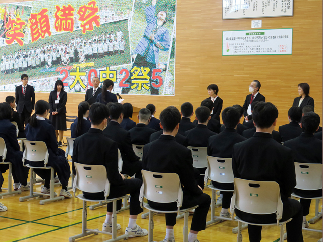 新任式の様子3