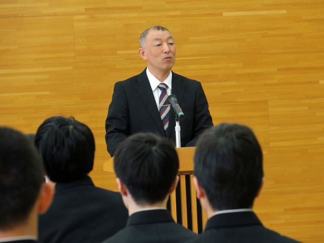 始業式の様子1