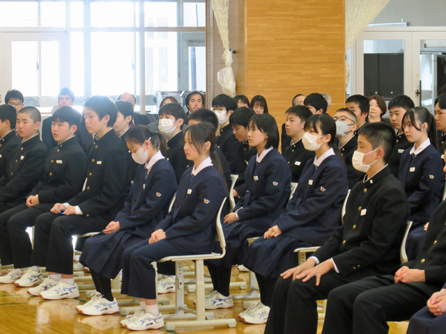 始業式の様子2