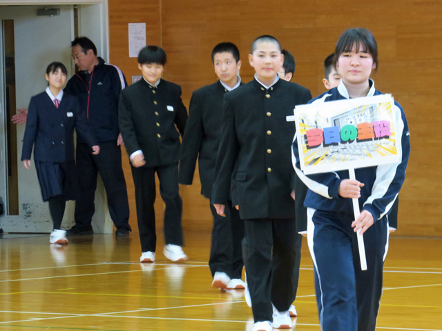 新入生歓迎会の様子1