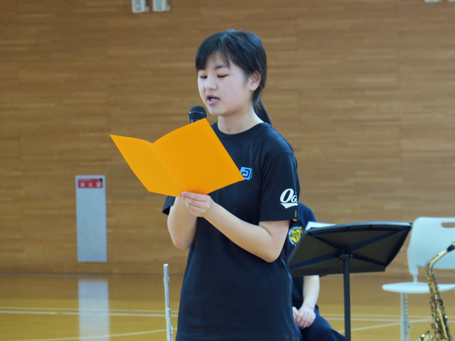 新入生歓迎会の様子2