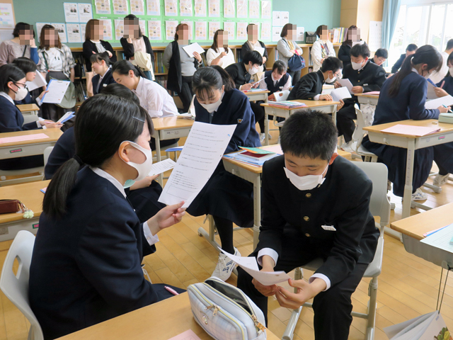 第1回PTA授業参観の様子7
