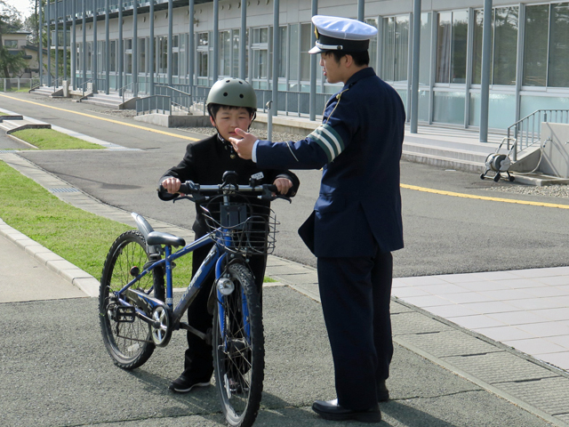 交通安全教室の様子4