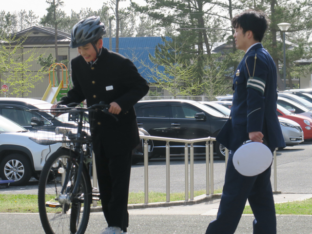 交通安全教室の様子6