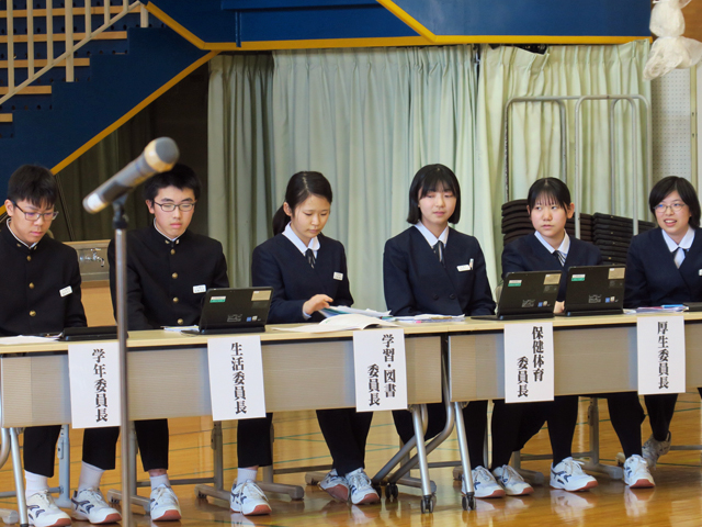 前期生徒総会の様子3