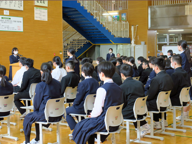 市郡春季体育大会報告会の様子3
