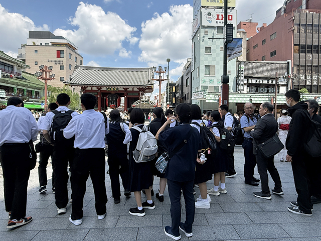 修学旅行1日目の様子4