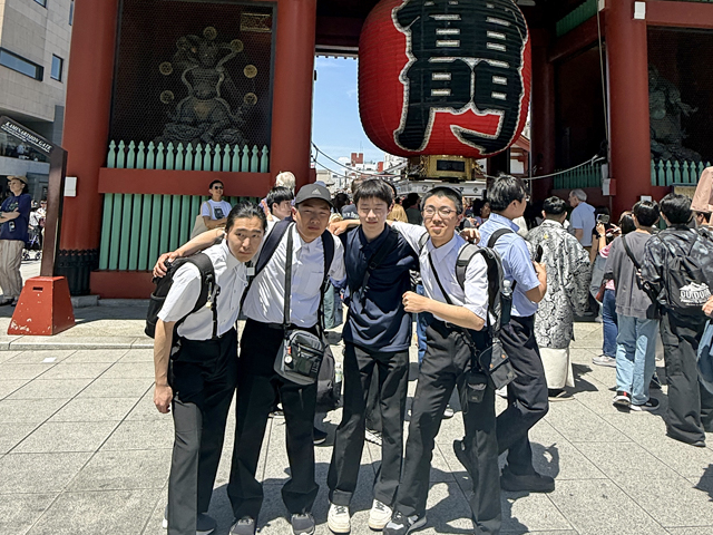 修学旅行1日目の様子7