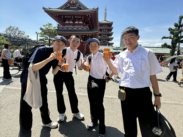 修学旅行1日目の様子8