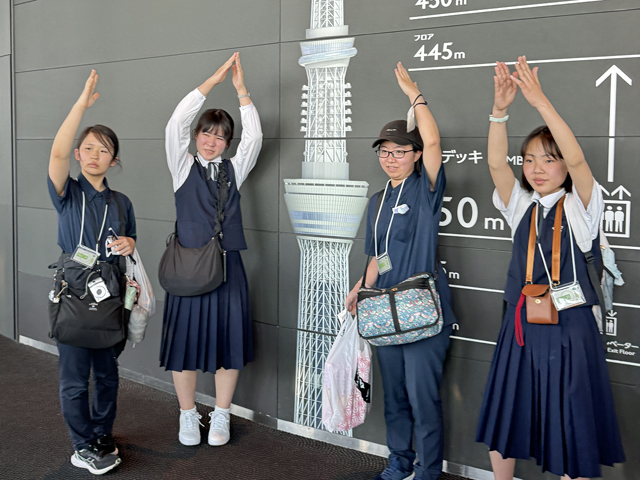 修学旅行1日目の様子11