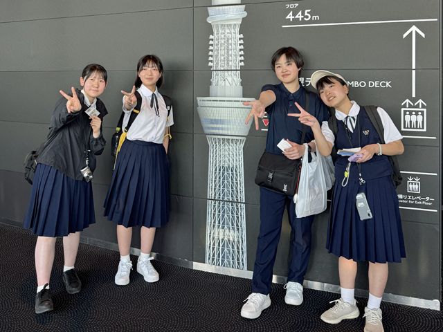 修学旅行1日目の様子12