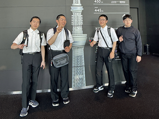 修学旅行1日目の様子14