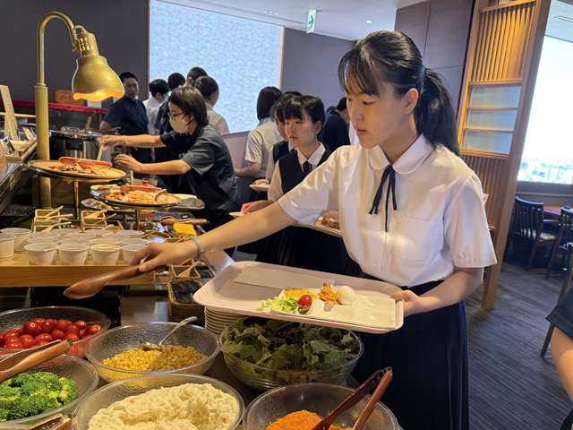 修学旅行2日目の様子1
