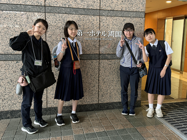 修学旅行2日目の様子4