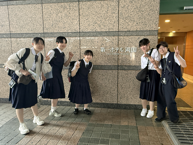 修学旅行2日目の様子5