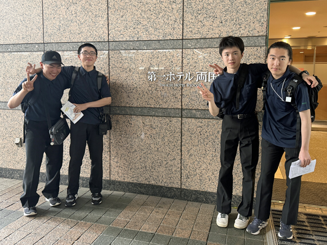 修学旅行2日目の様子6