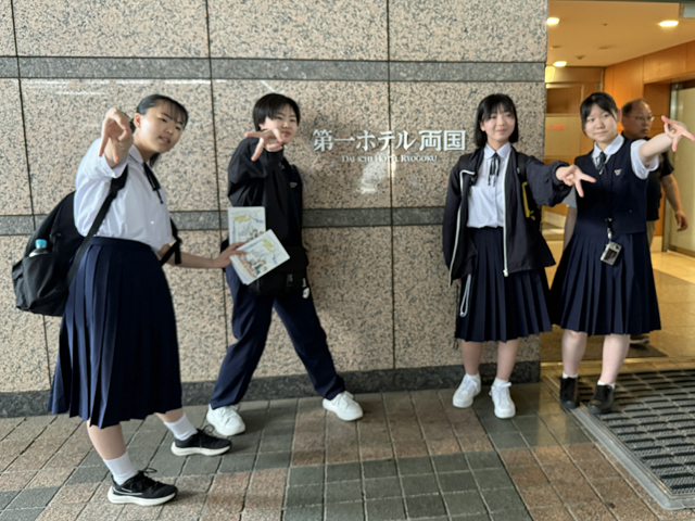 修学旅行2日目の様子7