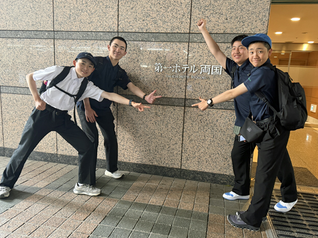 修学旅行2日目の様子8