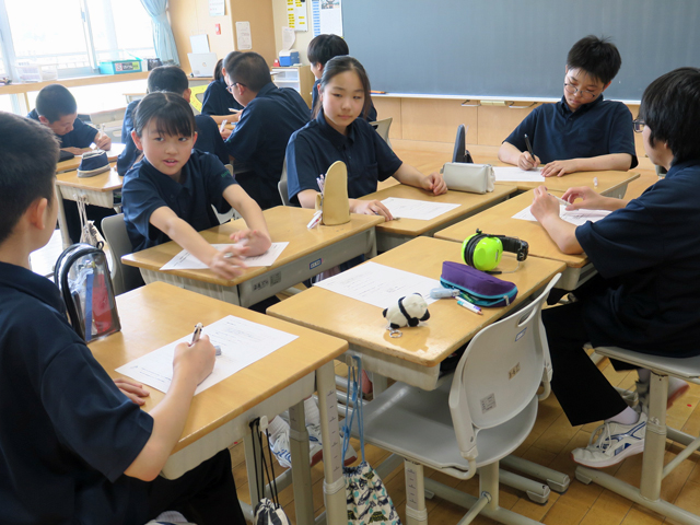 １年心の健康教室の様子3