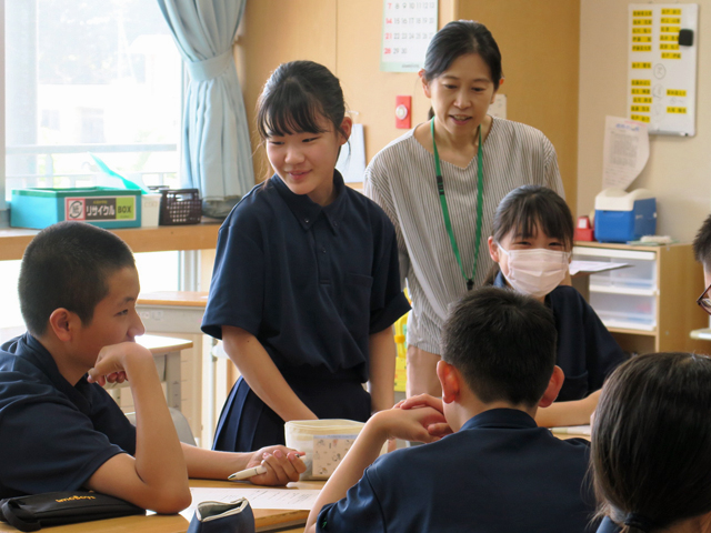 １年心の健康教室の様子5