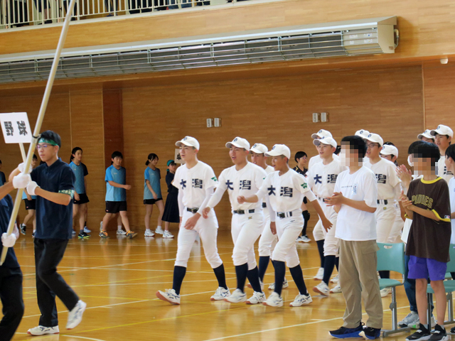 市郡総体激励会の様子2