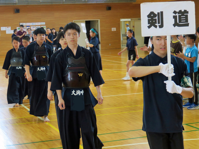 市郡総体激励会の様子4