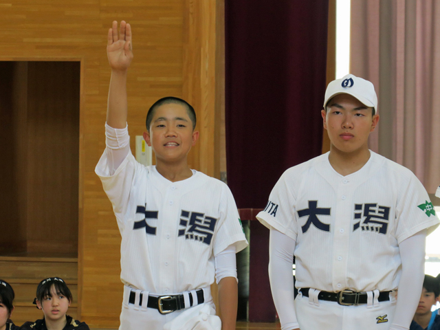 市郡総体激励会の様子8
