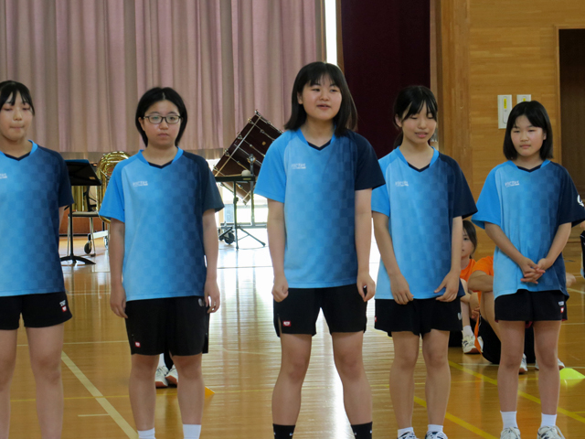 市郡総体激励会の様子14