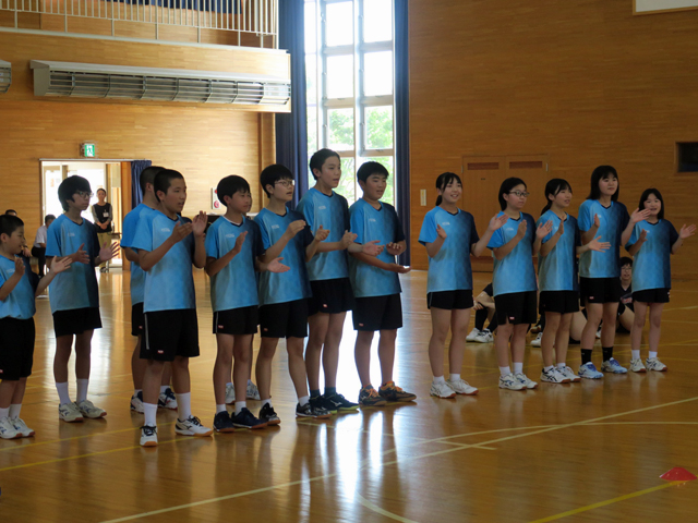 市郡総体激励会の様子16