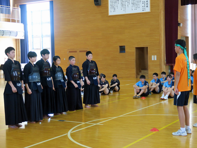 市郡総体激励会の様子18