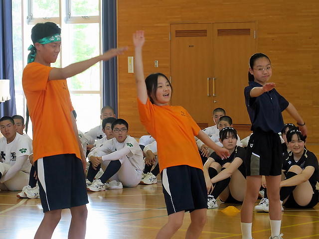 市郡総体激励会の様子21