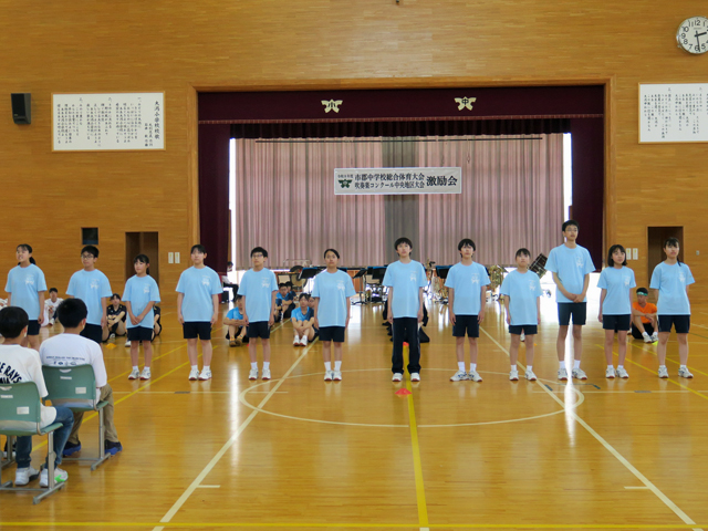 市郡総体激励会の様子22