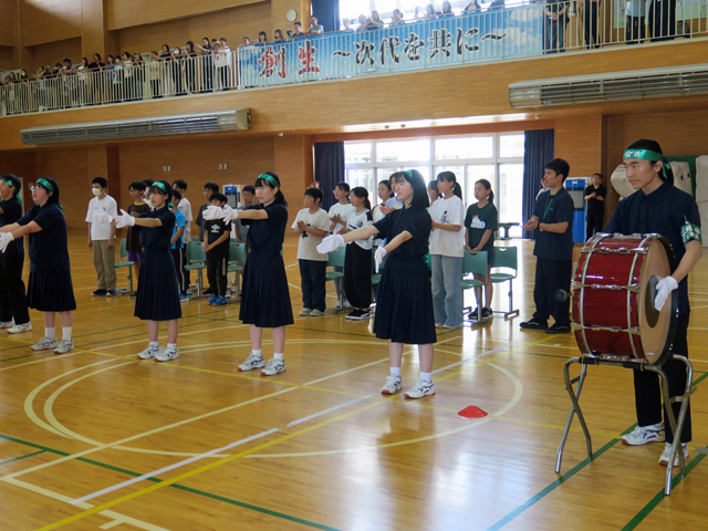 市郡総体激励会の様子25
