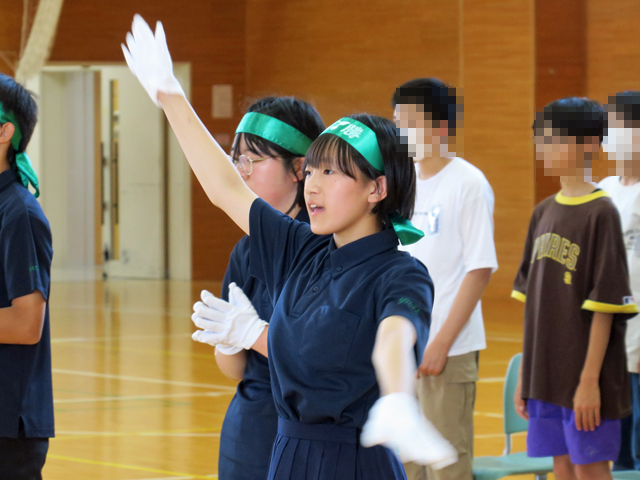 市郡総体激励会の様子26